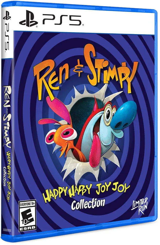 Ren & Stimpy Happy Happy Joy Joy Collection (Limited Run Games) by Limited Run Games, PS5 – cover