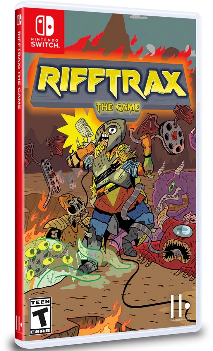 RiffTrax: The Game - Nintendo Switch (Limited Run) by Limited Run Games, Nintendo Switch – cover