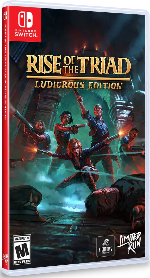 Rise of the Triad Ludicrous Edition (Limited Run) by Limited Run Games, Nintendo Switch – cover