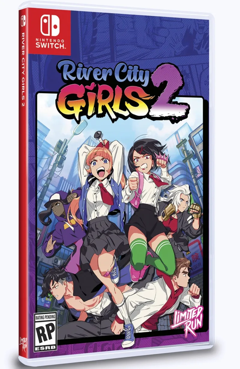 River City Girls 2 (Limited Run Games) by Limited Run Games, Nintendo Switch – cover