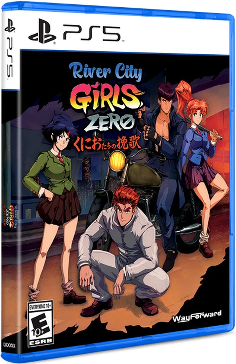 River City Girls Zero (Limited Run #018) van Limited Run Games, PS5 – cover