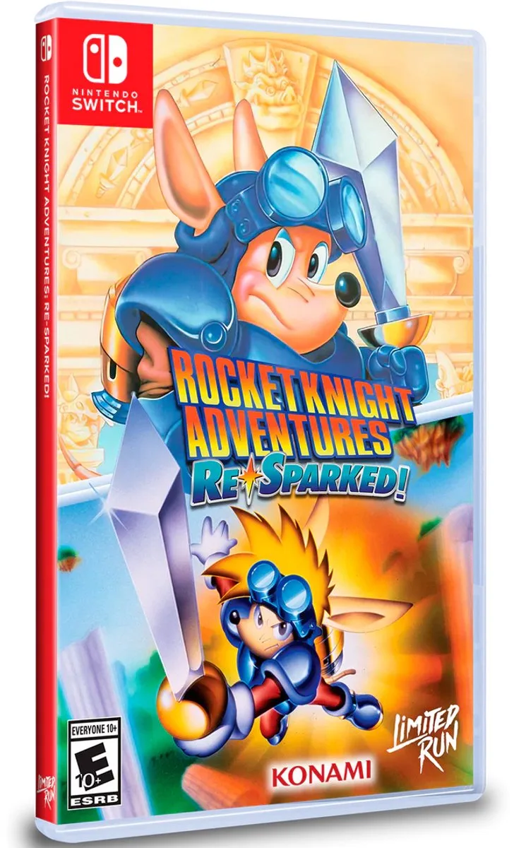 Rocket Knight Adventures: Re-Sparked - Nintendo Switch (Limited Run) by Limited Run Games, Nintendo Switch – cover