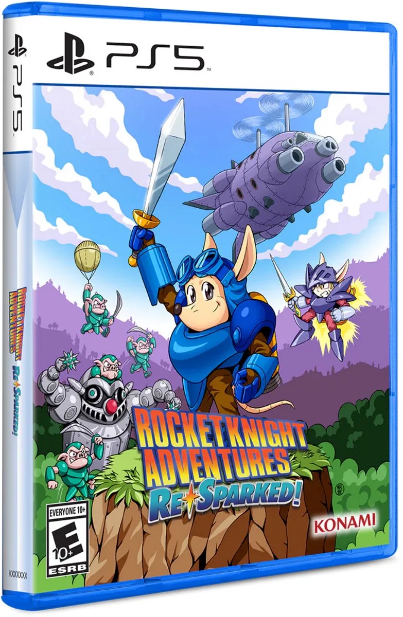 Rocket Knight Adventures: Re-Sparked - PS5 (Limited Run) by Limited Run Games, PS5 – cover