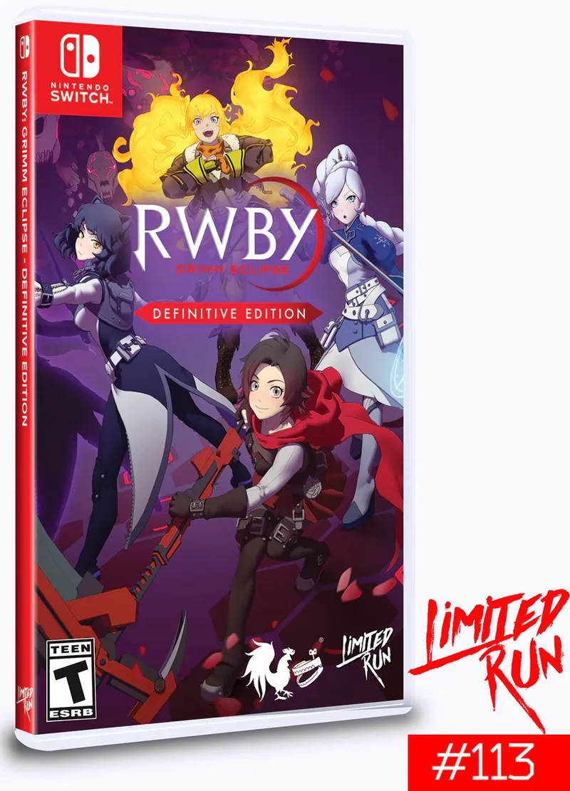 RWBY Grimm Eclipse - Definitive Edition (Limited Run Games) by Limited Run Games, Nintendo Switch – cover