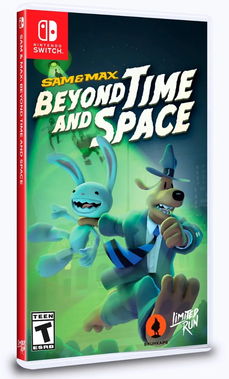 Sam & Max Beyond Time and Space (Limited Run Games) van Limited Run Games, Nintendo Switch – cover