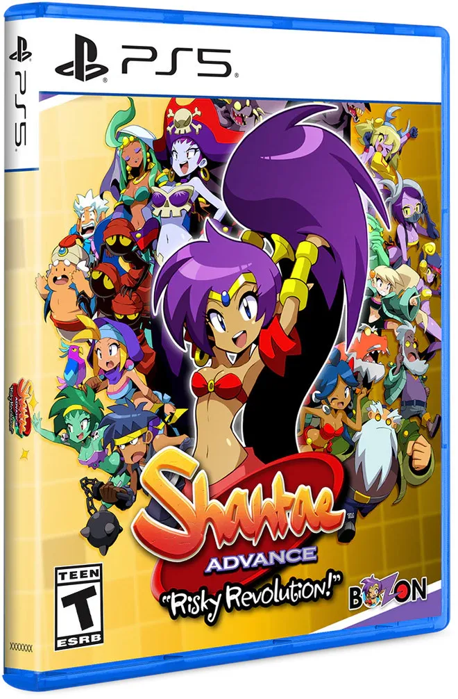Shantae Advance: Risky Revolution (Limited Run Games) by Limited Run Games, PS5 – cover