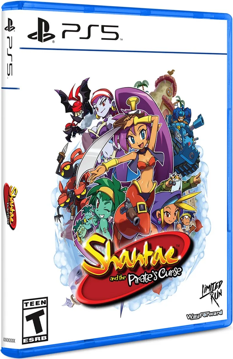 Shantae and the Pirate's Curse (Limited Run #005) by Limited Run Games, PS5 – cover
