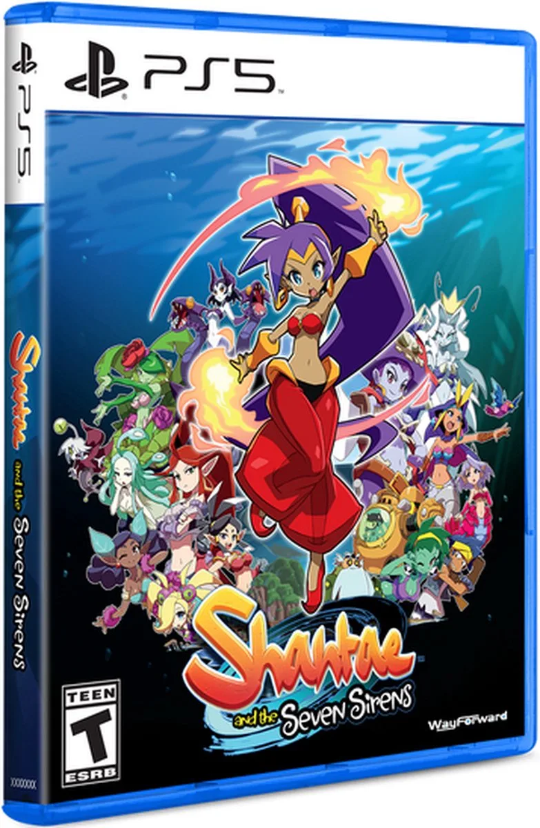 Shantae and The Seven Sirens (Limited Run #007) by Limited Run Games, PS5 – cover