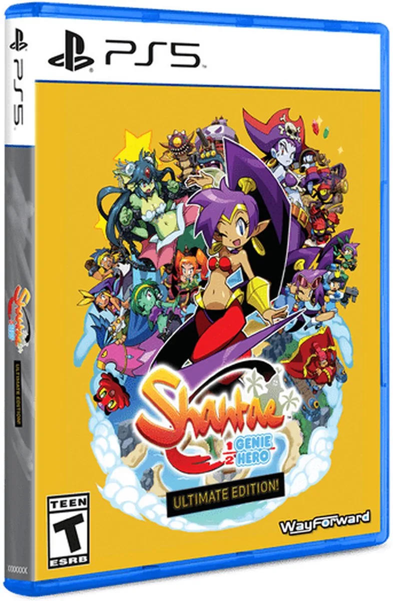 Shantae: Half Genie Hero (Ultimate Edition) (Limited Run #006) de Limited Run Games, PS5 – jaquette