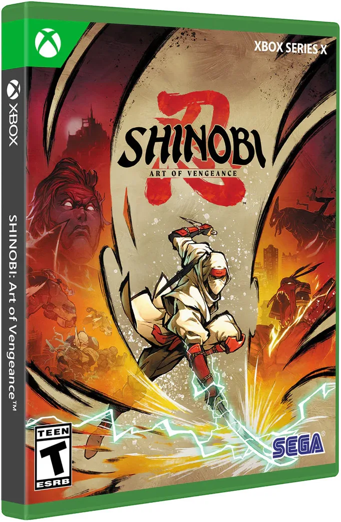 Shinobi Art of Vengeance (Limited Run Games) by Limited Run Games, Xbox Series X | S – cover