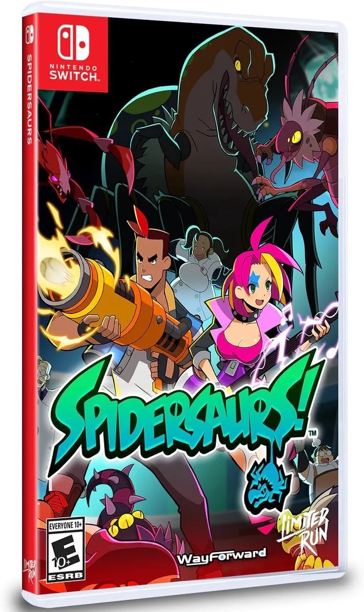 Spidersaurs by Limited Run Games, Nintendo Switch – cover