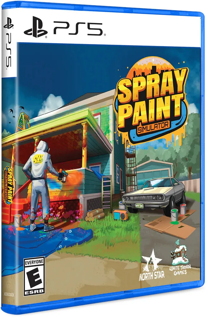 Spray Paint Simulator (Limited Run) by Limited Run Games, PS5 – cover
