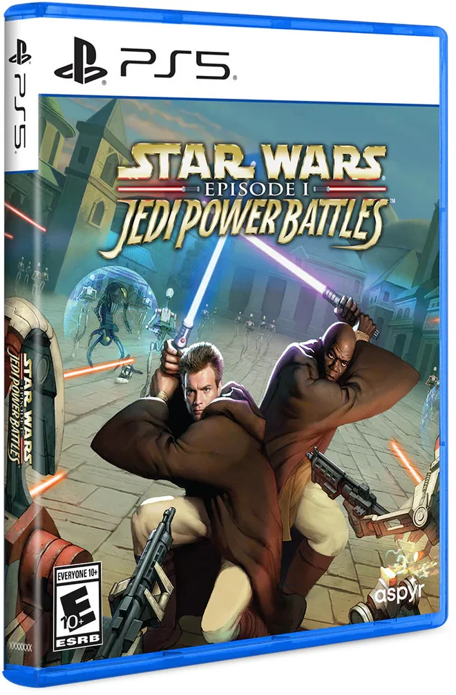 Star Wars Episode 1 Jedi Power Battles (Limited Run Games) by Limited Run Games, PS5 – cover