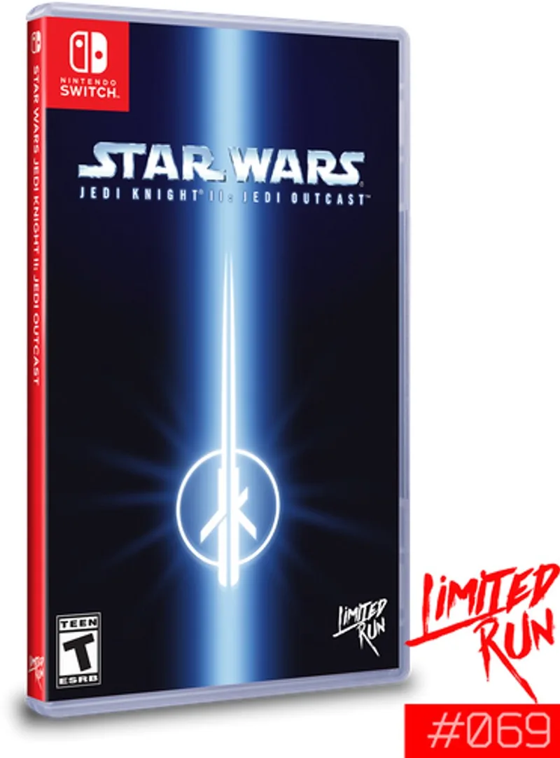 Star Wars Jedi Knight II: Jedi Outcast - Nintendo Switch (Limited Run) de Limited Run Games, Nintendo Switch – jaquette