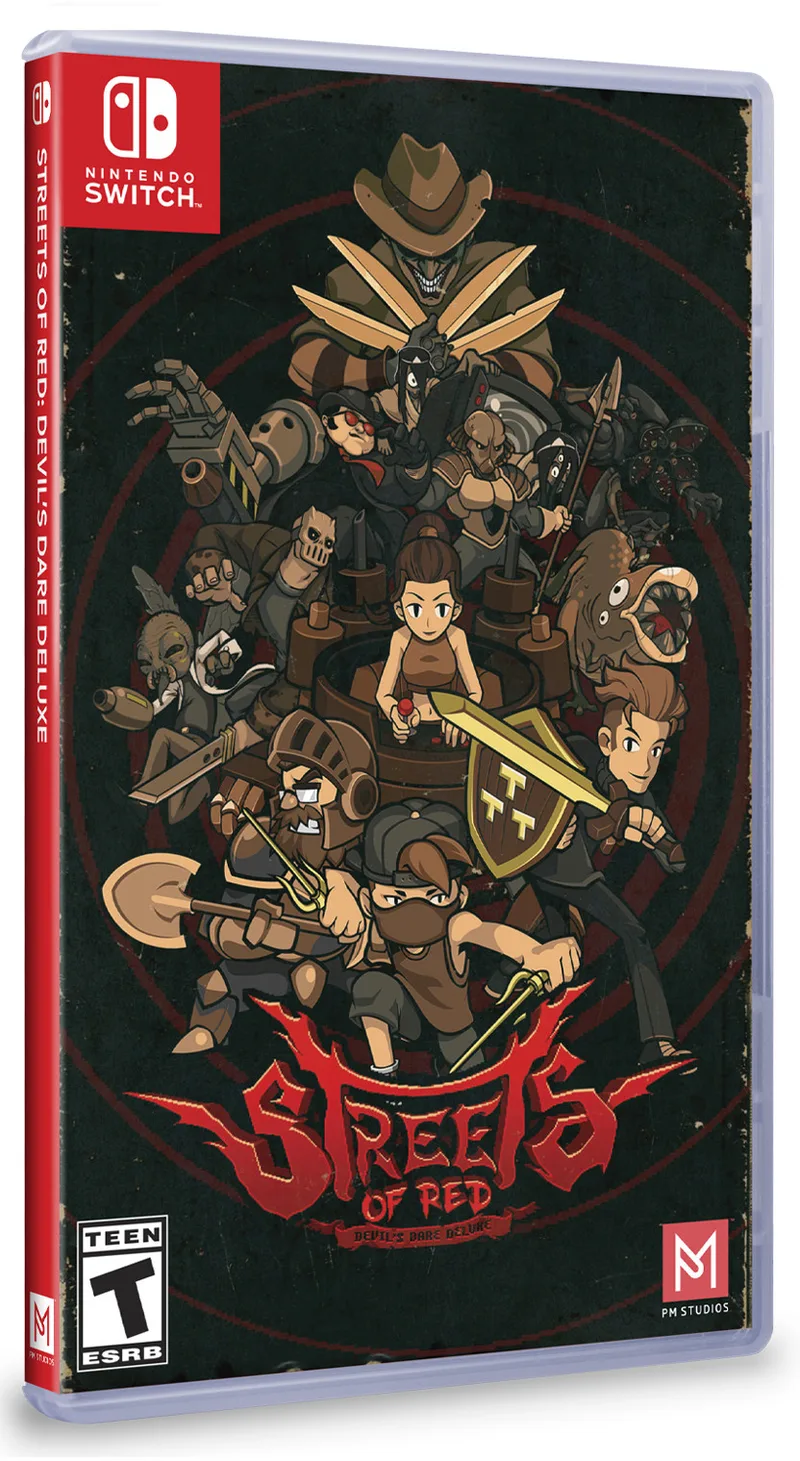 Streets of Red Devil's Dare Deluxe (Limited Run Games) van Limited Run Games, Nintendo Switch – cover