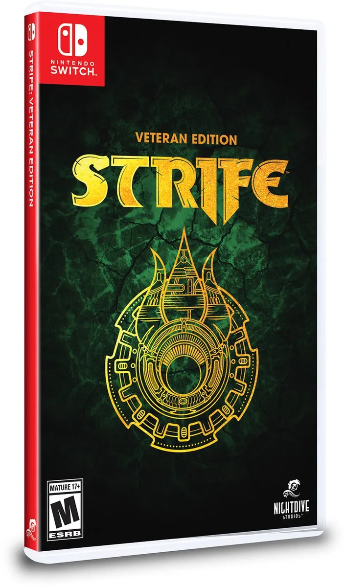 Strife Veteran Edition limited Run by Limited Run Games, Nintendo Switch – cover