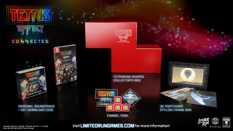 Tetris Effect Connected Collector's Edition (Limited Run Games) by Limited Run Games, Nintendo Switch – cover