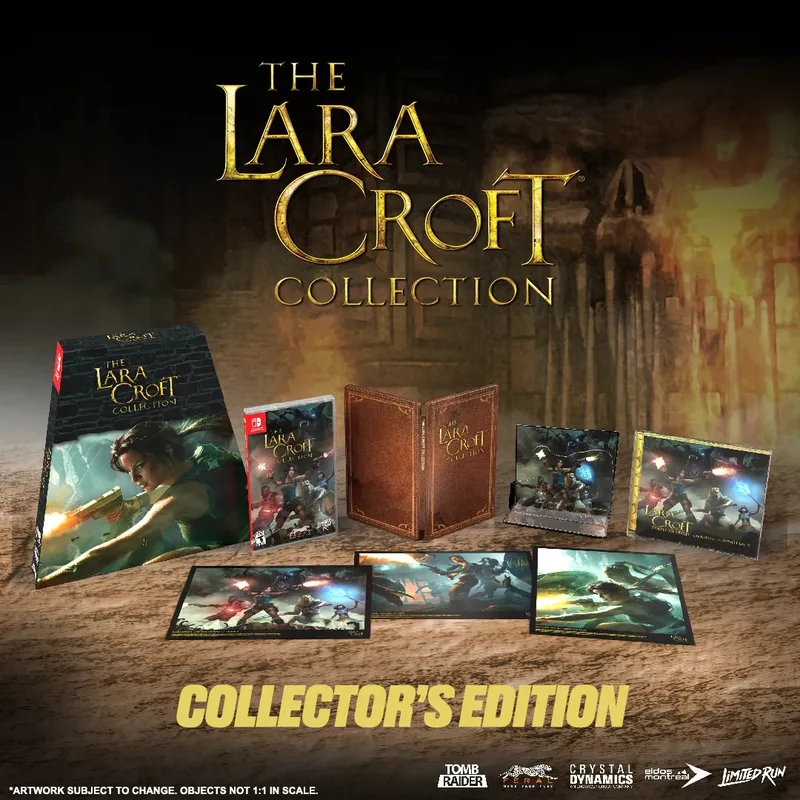 The Lara Croft Collection Collector's Edition (Limited Run) by Limited Run Games, Nintendo Switch – cover