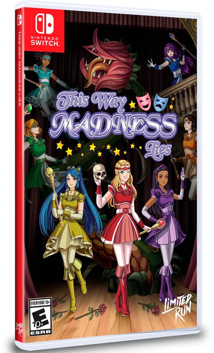 This Way Madness Lies van Limited Run Games, Nintendo Switch – cover