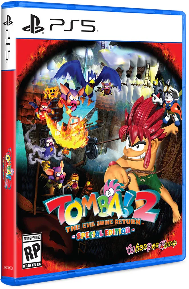 Tomba! 2: The Evil Swine Return Special Edition (Limited Run Edition) by Limited Run Games, PS5 – cover