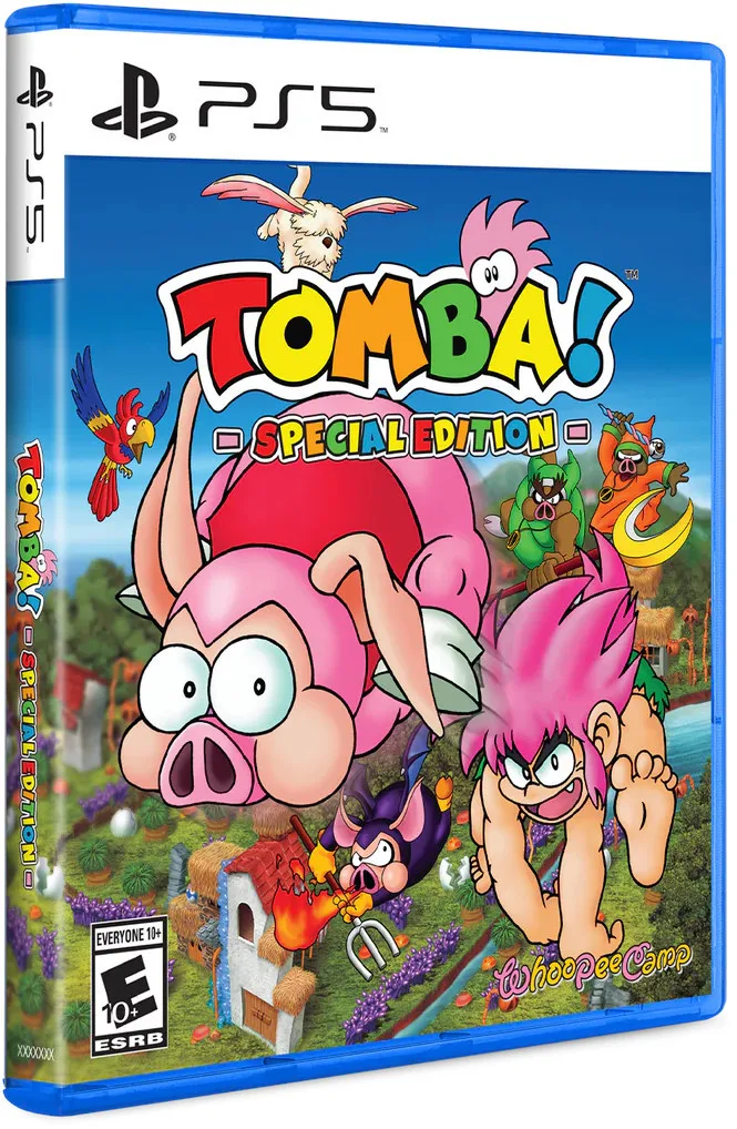 Tomba! Special Edition (Limited Run Edition) by Limited Run Games, PS5 – cover