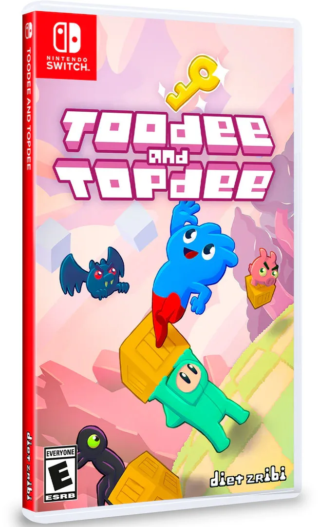 Toodee and Topdee (Limited Run Games) van Limited Run Games, Nintendo Switch – cover