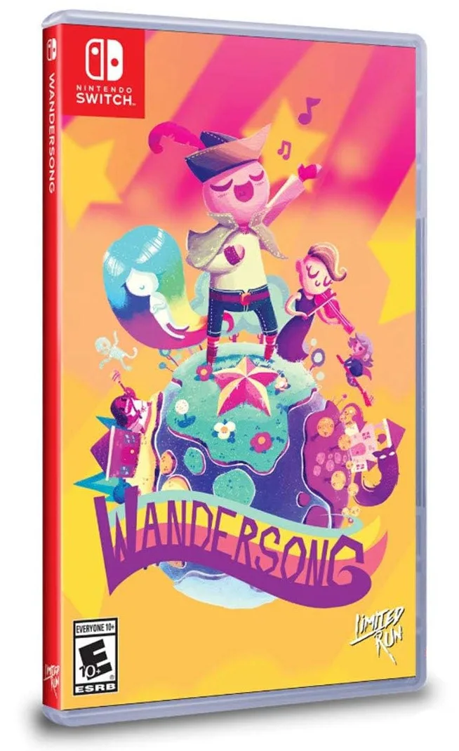 Wandersong (Limited Run Games) van Limited Run Games, Nintendo Switch – cover