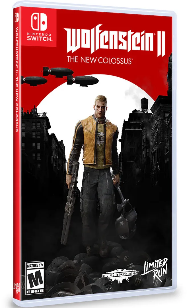 Wolfenstein II The New Colossus (Limited Run Games) de Limited Run Games, Nintendo Switch – jaquette