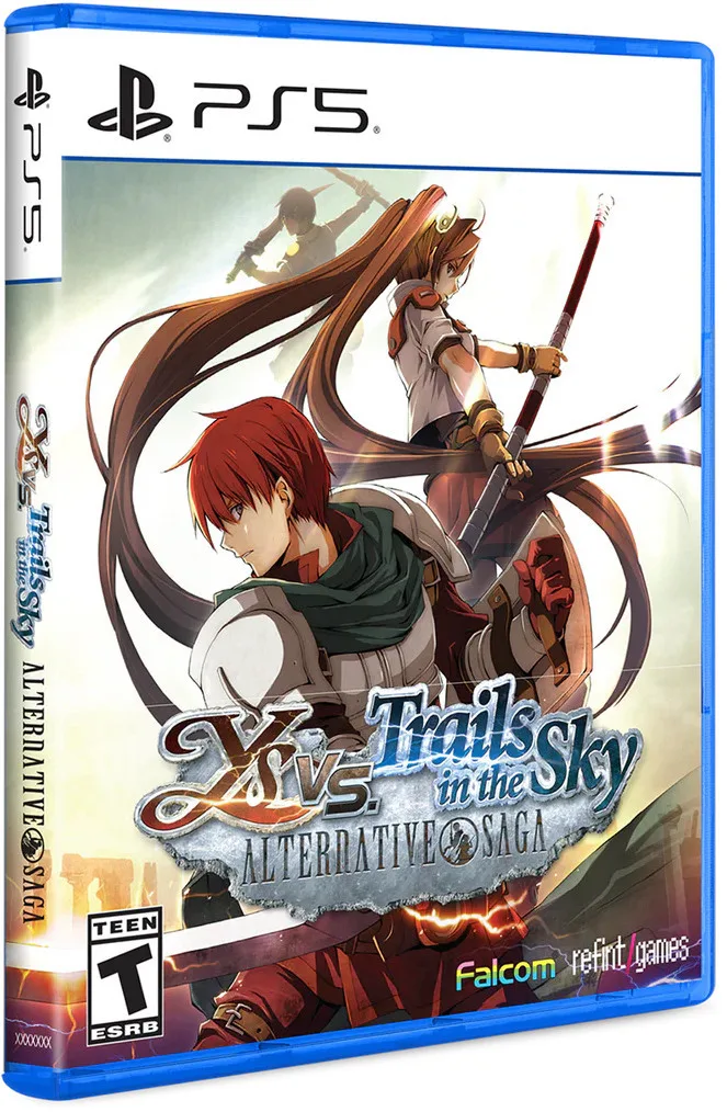Ys vs. Trails in the Sky: Alternative Saga (Limited Run Games) van Limited Run Games, PS5 – cover