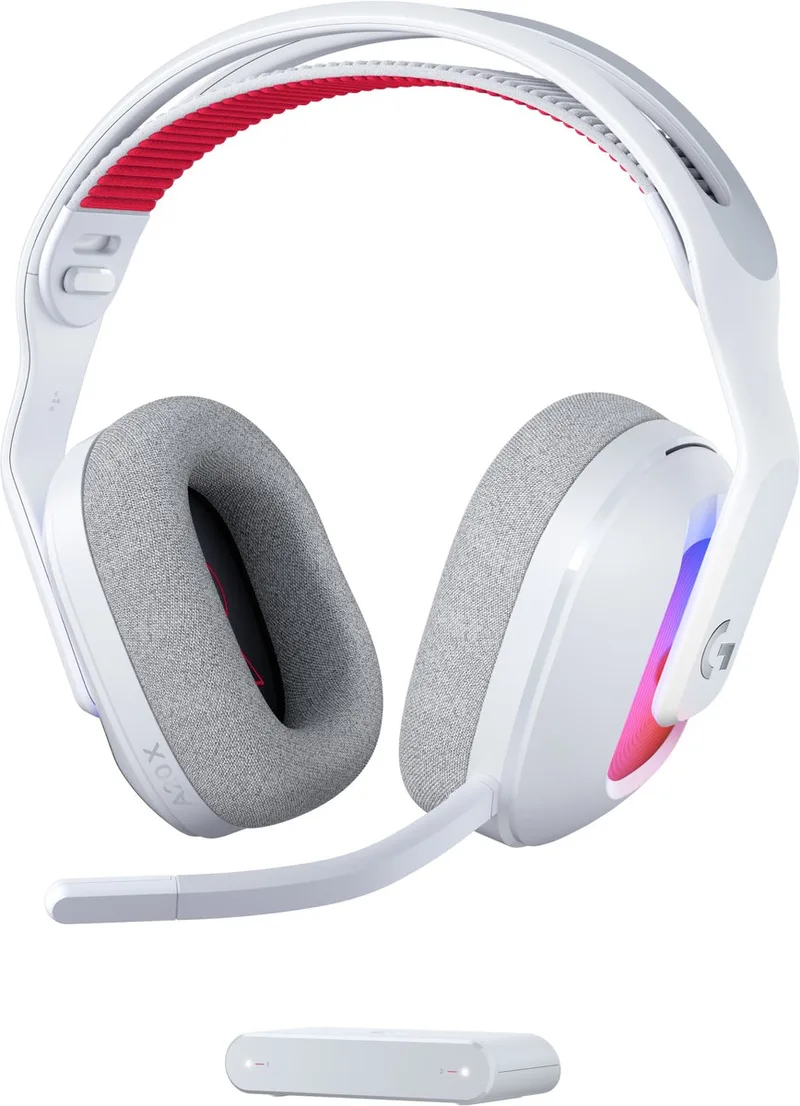 Astro A20 X Lightspeed - Draadloze Gaming Headset - Bluetooth - Multiplatform de Logitech G, Blanc – jaquette