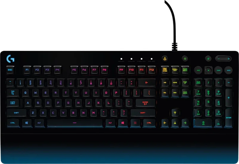 G213 Prodigy - Bedraad Gaming Toetsenbord - AZERTY FR by Logitech G, Black, FR – cover