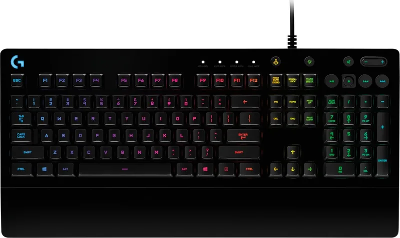 G213 Prodigy - Gaming Toetsenbord - Hongaars QWERTY - Bedraad USB by Logitech G, Black, US – cover