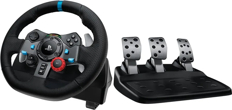 G29 - Gaming Stuurwiel - Driving Force - Racing + Pedalen - PS4, PS5 & PC by Logitech G – cover