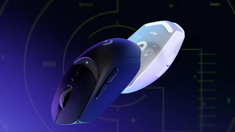 G309 Lightspeed - Draadloze Gaming Muis de Logitech G, Blanc – jaquette