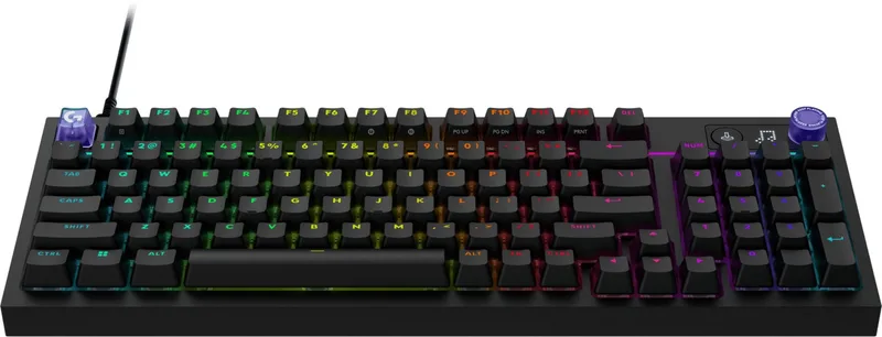 G316 X 75 – Mechanisch Gaming Toetsenbord - QWERTY - US International - ANSI - RGB van Logitech G, Zwart, US – cover
