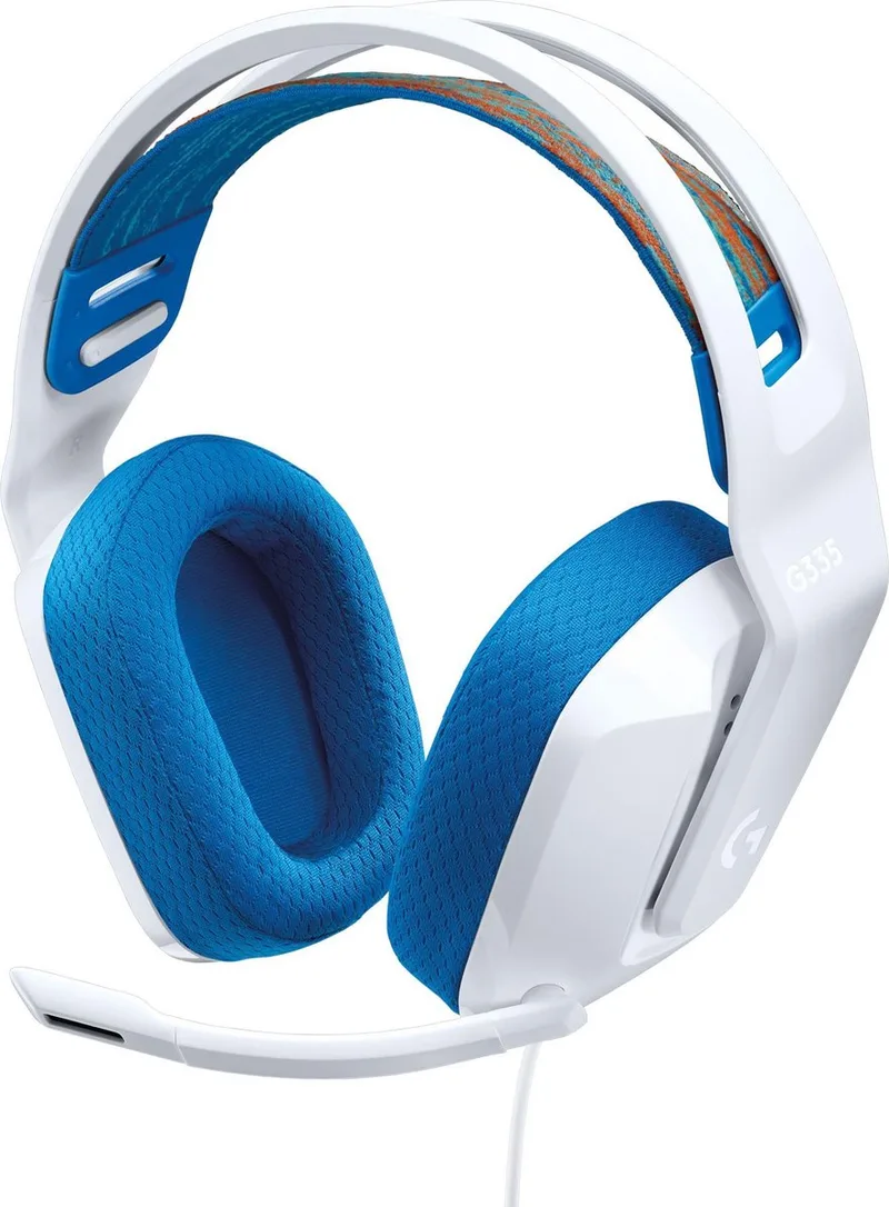 G335 - Bedrade Gaming Headset - PC, Playstation, Xbox, Switch van Logitech G, Wit – cover