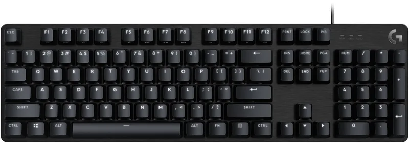G413 - Mechanisch Gamingtoetsenbord - Azerty BE - ISO - Bedraad de Logitech G, Noir, BE – jaquette
