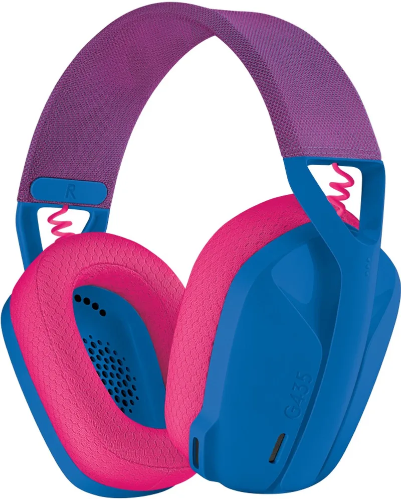 G435 LIGHTSPEED - Draadloze Gaming Headset - Bluetooth by Logitech G, Blue – cover
