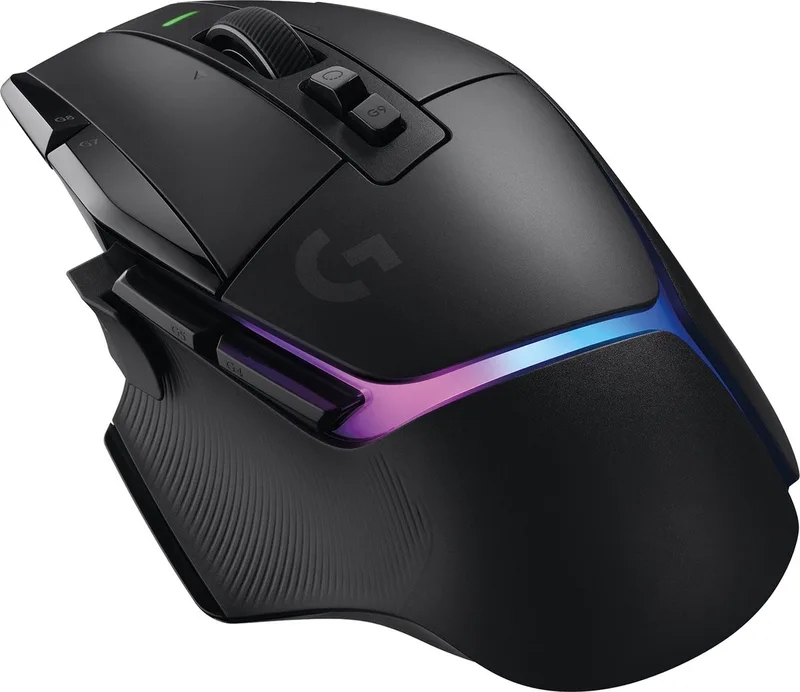 G502 X Plus - Draadloze Gaming Muis - Rechtshandig - Optisch - RGB van Logitech G, Zwart – cover
