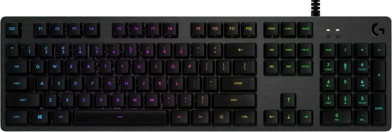 G512 Carbon Lightsync RGB Mechanisch Gaming Toetsenbord Azerty van Logitech G, AZERTY – cover