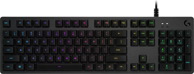 G512 - Mechanisch Gaming Toetsenbord - US Layout van Logitech G, Zwart, US – cover