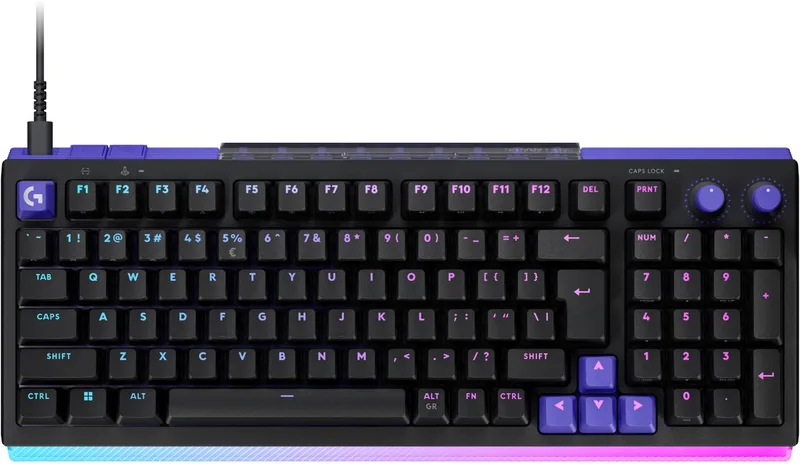 G512 X 98 – Mechanisch Gaming Toetsenbord - ISO - TKL 98% by Logitech G, Black, US – cover