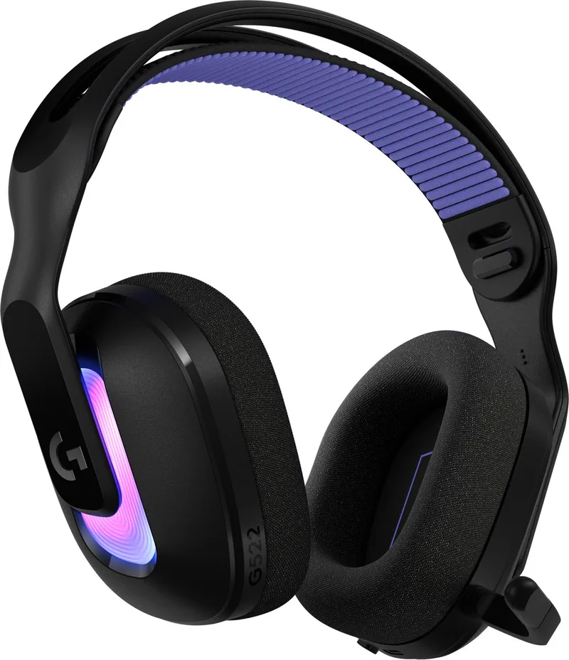 G522 LIGHTSPEED - Draadloze Gaming Headset - Bluetooth van Logitech G, Zwart – cover