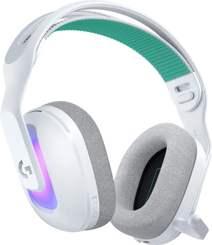 G522 Lightspeed Draadloze Gaming Headset Wit by Logitech G – cover