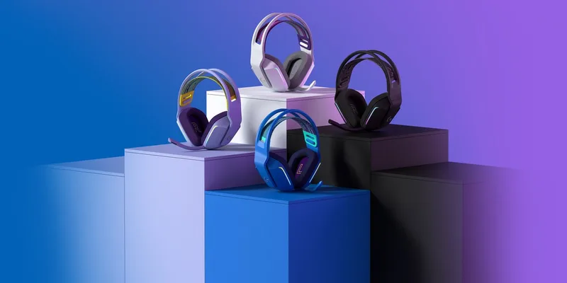 G733 LIGHTSPEED - Draadloze Gaming Headset - PS5/PS4 & PC - Lila van Logitech G, Paars – cover