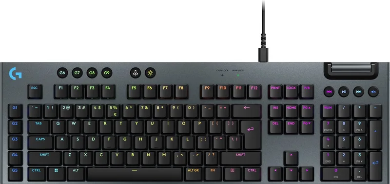 G915 X - Bedraad Gaming Toetsenbord - Tactile van Logitech G, Zwart, US – cover