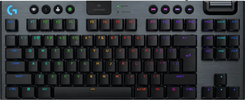 G915 X Lightspeed TKL Wireless Gaming Toetsenbord Zwart Qwerty by Logitech G, US – cover