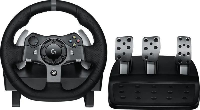 G920 - Driving Force Racing Wheel - Geschikt voor Xbox Series, Xbox One en PC van Logitech G – cover