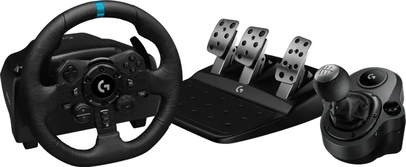 G923 TRUEFORCE PlayStation & PC + Driving Force Shifter van Logitech G – cover