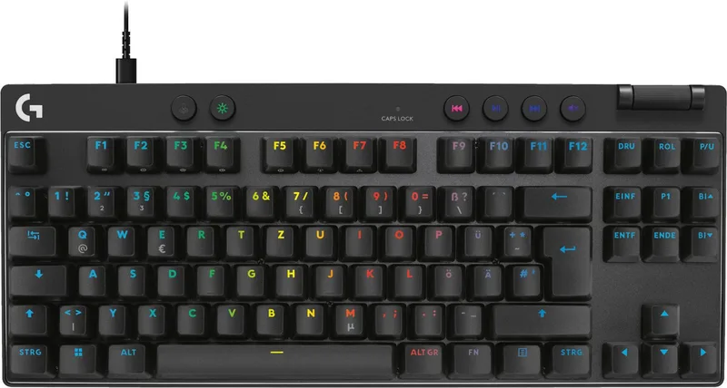 Logitech G PRO X TKL RAPID QWERTZ Gaming-Tastatur by Logitech G, Black – cover